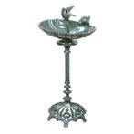 Staand vogelbad – aluminium – 91 cm – zwart of groen, Tuin en Terras, Vogelhuisjes en Vogelbaden, Ophalen of Verzenden, Nieuw