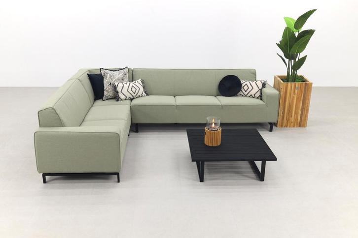 Boavista/Cuba Sunbrella loungeset - Heritage Leaf - 4-delig, Tuin en Terras, Tuinsets en Loungesets, Loungeset, Nieuw, Overige materialen