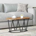 vidaXL Salontafel Oud hout 80 x 40 x 40,5 cm Geperst Hout en, Huis en Inrichting, Tafels | Salontafels, Minder dan 50 cm, Verzenden