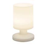 LED Tafellamp - Rond - Wit - Spatwaterdicht - USB Oplaadbaar, Huis en Inrichting, Ophalen of Verzenden, Nieuw, Kunststof, Minder dan 50 cm