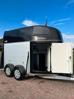 Degelijke Henra Vol-alu 2-paards met zadelkamer!, Ophalen, Zo goed als nieuw, Aluminium, 2-paards trailer