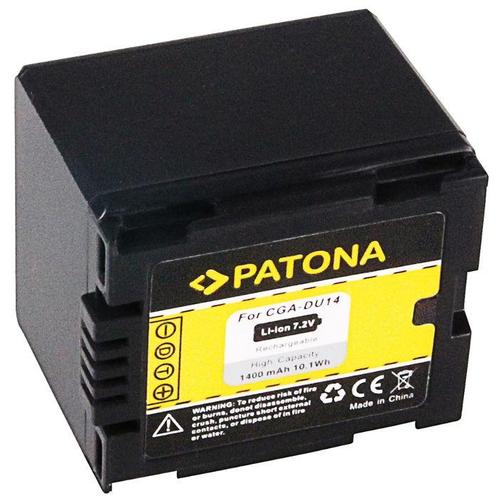 Panasonic CGA-DU14 accu (Patona), Audio, Tv en Foto, Accu's en Batterijen, Nieuw, Verzenden
