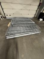 Hekwerk dubbelstafs met schuifpoort, Nieuw