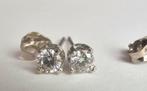 Zonder Minimumprijs - Oorstekers - 18 karaat Witgoud Diamant