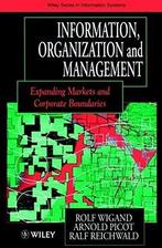Information, Organization And Management 9780471964544, Verzenden, Gelezen, Arnold Picot