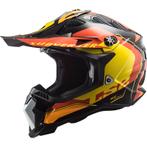 LS2 MX700 Subverter Arched Zwart Geel Rood Crosshelm, Motoren, L, Nieuw met kaartje, Overige merken, Heren