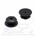 Koordhouder kunststof zwart groot, Ophalen of Verzenden, Nieuw