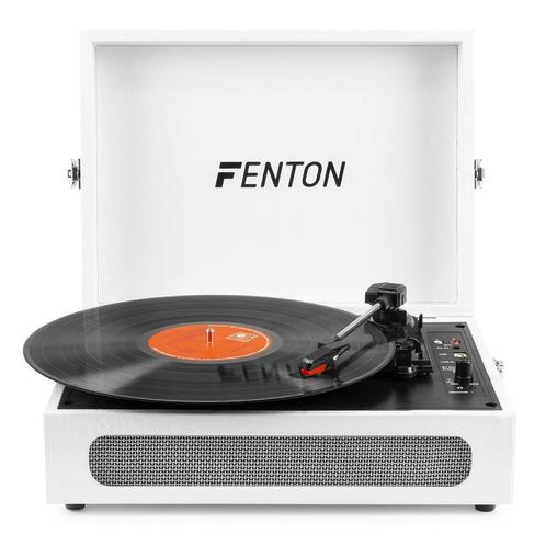 Fenton RP118F retro platenspeler met Bluetooth in /out en US, Audio, Tv en Foto, Platenspelers, Nieuw, Verzenden
