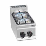 GGM Gastro | Gasfornuis - 9,5 kW - 2-pits | GHB363P |, Verzenden