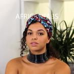 Afrikaanse stijl Choker / Zwart Hoge halsketting, Sieraden, Tassen en Uiterlijk, Kettingen, Nieuw, Ophalen of Verzenden