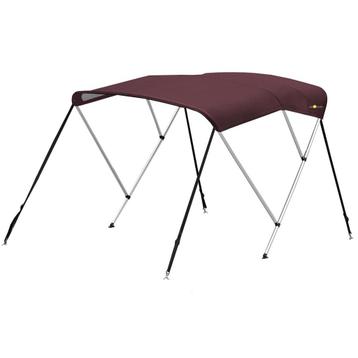 Oceansouth 3 Boogs Biminitop Stainless Steel Maroon 190-210 beschikbaar voor biedingen