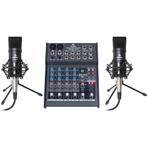 Devine MixPad 602-FX-USB podcast microfoonset