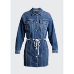 Hudson Jeans • blauwe denim jurk met knopen • S, Nieuw, Blauw, Hudson, Maat 36 (S)