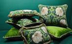 Kussen set met Pimpernel-stof, door Morris & Co, vulling