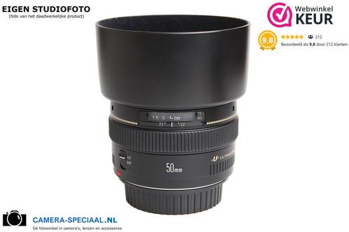 Canon EF 50mm F1.4 USM prime lens met 12 maanden garantie, Audio, Tv en Foto, Fotografie | Lenzen en Objectieven, Standaardlens