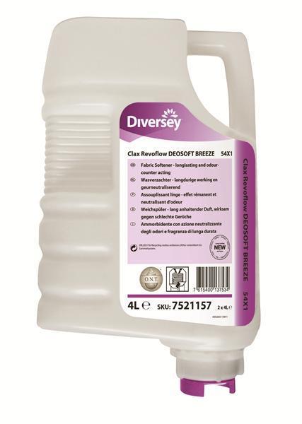 Clax Revoflow Deosoft Breeze - 2 x 4 liter, Huis en Inrichting, Schoonmaakartikelen, Verzenden