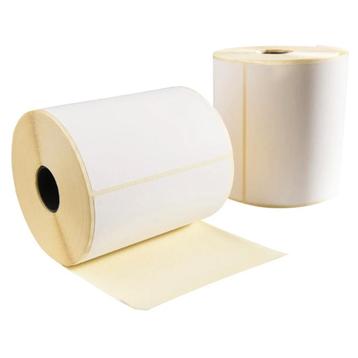 Merkloos Betaalbare A6 Labelrollen - 102x150mm, Wit, Ther... beschikbaar voor biedingen