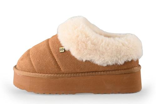 Nelson Pantoffels in maat 39 Bruin | 10% extra korting, Kleding | Dames, Schoenen, Bruin, Zo goed als nieuw, Pantoffels of Sloffen