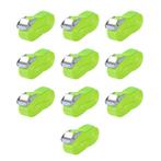 vidaXL Banden 0,25 ton 5mx25mm fluoriserend groen 10 st, Verzenden, Nieuw