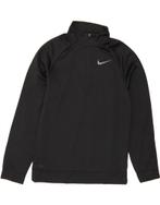 NIKE Mens Dri Fit Zip Neck Sweatshirt Jumper Small Black, Verzenden, Nieuw