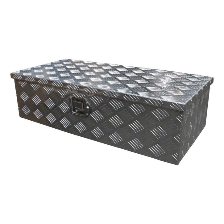 Novio Gereedschapskist aluminium 850x400x230mm kofferslot, Auto diversen, Aanhangwagen-onderdelen, Ophalen of Verzenden
