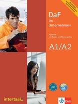 DaF im Unternehmen A1A2 Kursbuch mit Audios un 9789462931787, Boeken, Studieboeken en Cursussen, Zo goed als nieuw, Verzenden