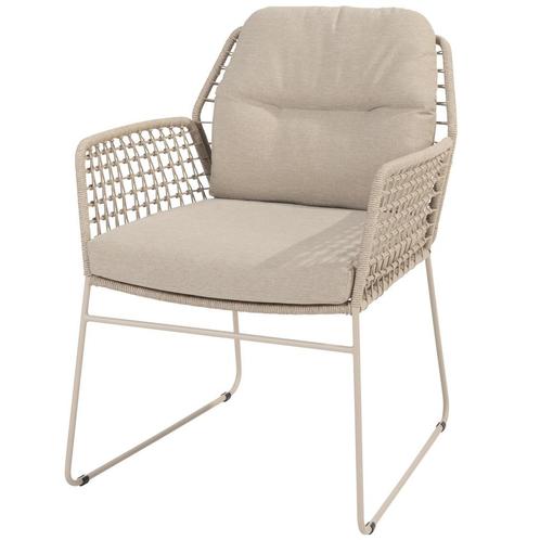 Albano dining tuinstoel latte Taste 4SO, Tuin en Terras, Tuinstoelen, Nieuw, Ophalen of Verzenden