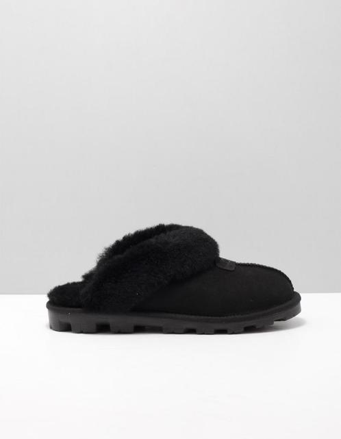 UGG coquette pantoffels dames zwart  5125 black suede 42, Kleding | Dames, Schoenen, Nieuw, Verzenden