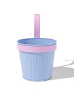 HEMA Balkon plantenbak S blauw-roze, Verzenden