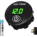 ProRide Voltmeter Inbouw 12-24V DC met Aan/Uit schakelaar -, Verzenden, Nieuw