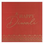 Diwali Servetten 16cm 16st, Verzenden, Nieuw