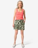 HEMA Dames korte broek Remmy wide leg groen, Verzenden, Nieuw