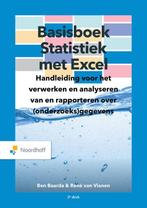 Basisboek statistiek met excel, 9789001575335, Boeken, Studieboeken en Cursussen, Zo goed als nieuw, Studieboeken, Verzenden