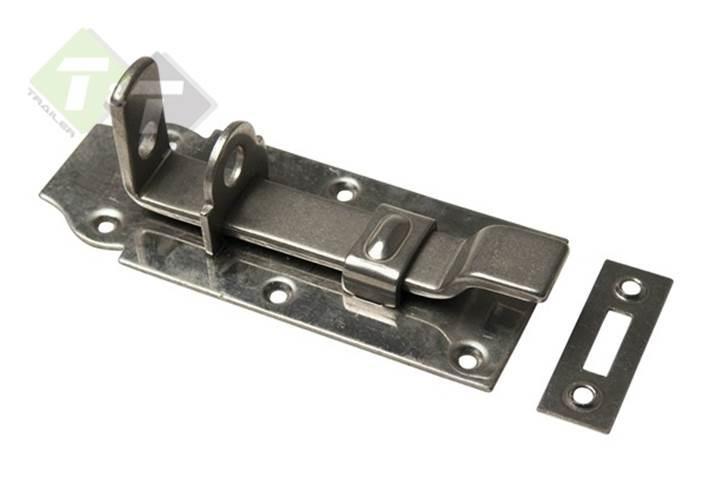 Hangslot Rolschuif - Schuifgrendel Met Bocht - Schuif Slot -, Doe-het-zelf en Verbouw, Hang- en Sluitwerk, Overige typen, Nieuw