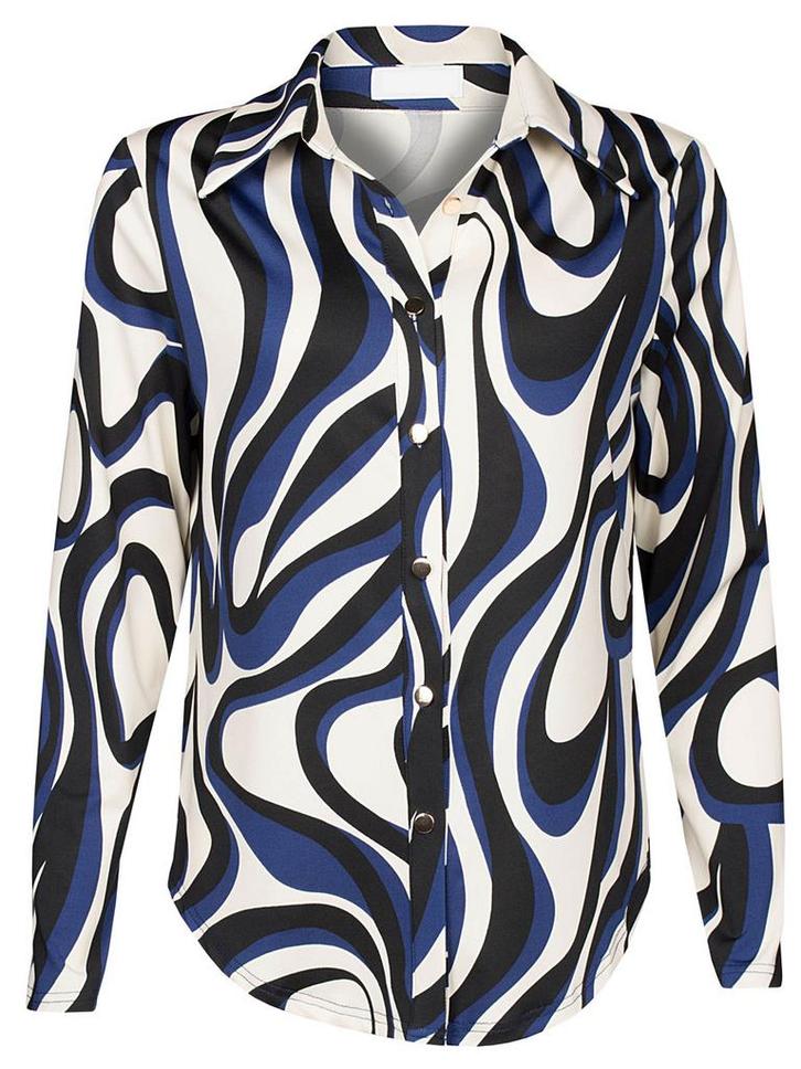 Blouse Stretch Dianne, damestop met lange mouwen, Kleding | Dames, Tops, Verzenden