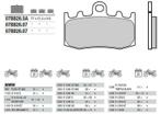 Remblokken BMW R850 RT ABS | R1200 R/GS Brembo 07BB26SA, Ophalen of Verzenden, Nieuw