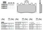 Remblokken BMW R850 RT ABS | R1200 R/GS Brembo 07BB26SA, Nieuw