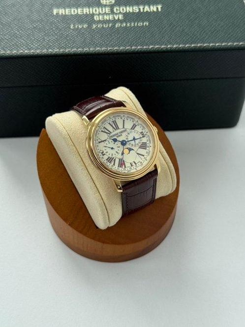 Frédérique Constant - Moonphase , Box , Certificate - Heren, Sieraden, Tassen en Uiterlijk, Horloges | Heren