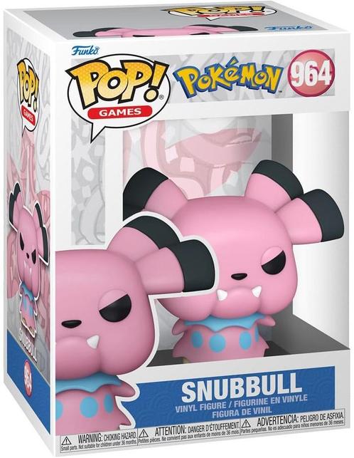 Funko Pop! - Pokemon Snubbull #964 | Funko - Hobby Artikelen, Verzamelen, Poppetjes en Figuurtjes, Nieuw, Verzenden