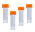 Set van 100 reageerbuisjes (5 ml, polypropyleen, met schroe, Ophalen of Verzenden, Nieuw