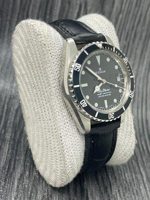 Edox - Sky Diver - Zonder Minimumprijs - Heren - 1990-1999, Sieraden, Tassen en Uiterlijk, Horloges | Heren