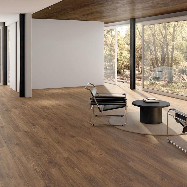 Keramisch parket tegel 24x151 grijs houtlook laminaat, Doe-het-zelf en Verbouw, Tegels, Nieuw, 10 m² of meer, Keramiek, Ophalen