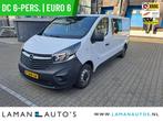 Opel Vivaro 1.6 CDTI 125 pk L2H1 DC 6-pers. Edition | Dubbel, Auto's, Stof, Euro 6, Overige carrosserieën, Wit