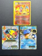 Pokémon - 3 Card - Charizard Reverse Holo - Blastoise Ex -, Nieuw