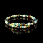 Oud-Romeins, Keizerrijk Armband met Romeinse glasparels, Sieraden, Tassen en Uiterlijk, Antieke sieraden