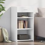 vidaXL Dressoir 50x42,5x93 cm bewerkt hout wit, Huis en Inrichting, Kasten | Dressoirs, Verzenden, Nieuw, 50 tot 100 cm, 25 tot 50 cm