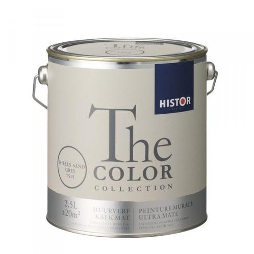 Histor The Color Collection KALKMAT - Shells Sand Grey 75..., Doe-het-zelf en Verbouw, Verf, Beits en Lak, Verf, Beige, Nieuw