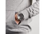 Diesel Mega Chief DZ4308 Herenhorloge 51 mm - Zilverkleurig, Verzenden, Nieuw