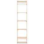Wandrek ladder 41,5x30x176 cm cederhout (Kasten, Interieur), Huis en Inrichting, Complete inboedels, Verzenden