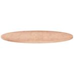 Eiken Tafelblad Ã80 - Onbehandeld - Tweedekansje!, 50 tot 100 cm, Rustiek, Nieuw, Tafelblad